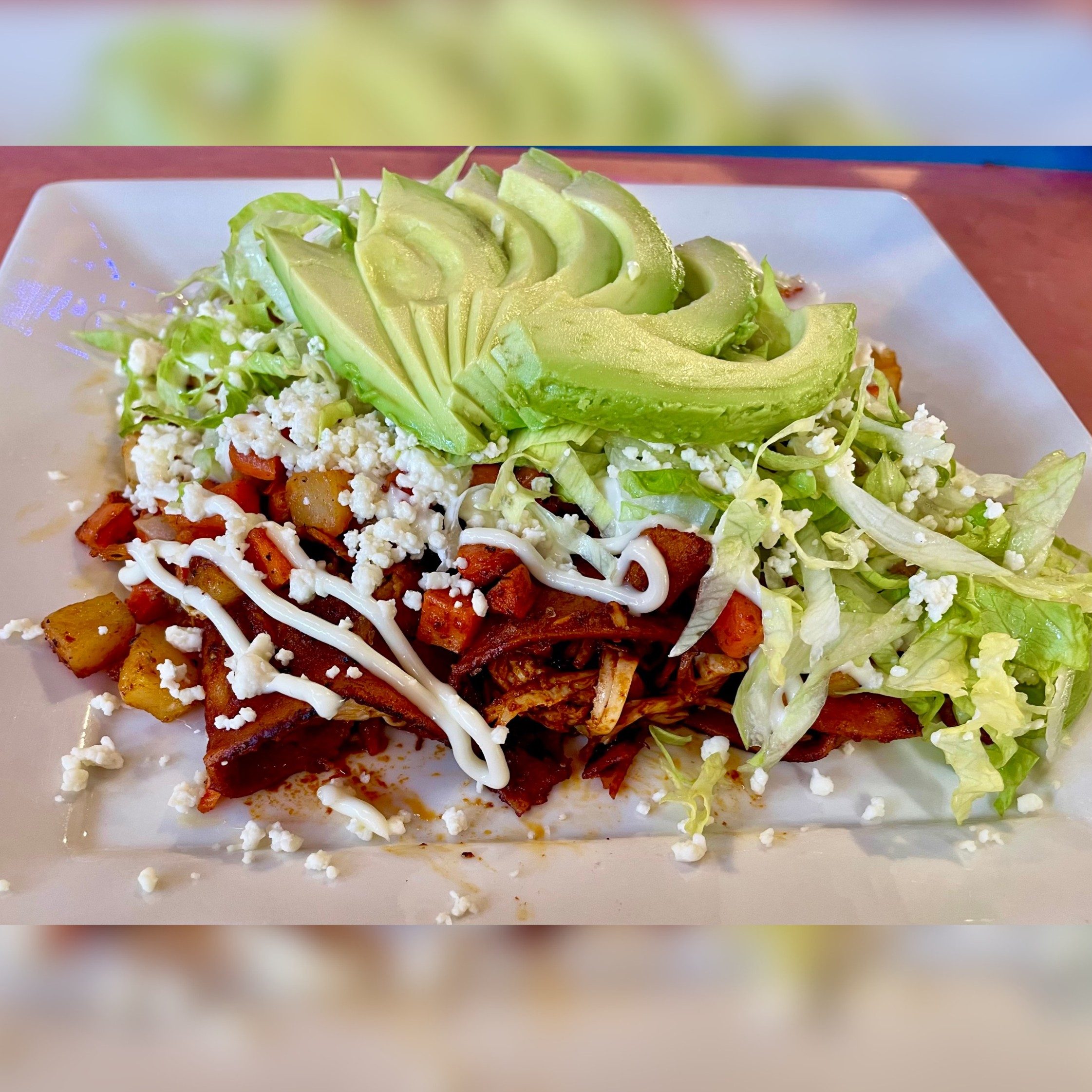 Enchiladas Catalinas.