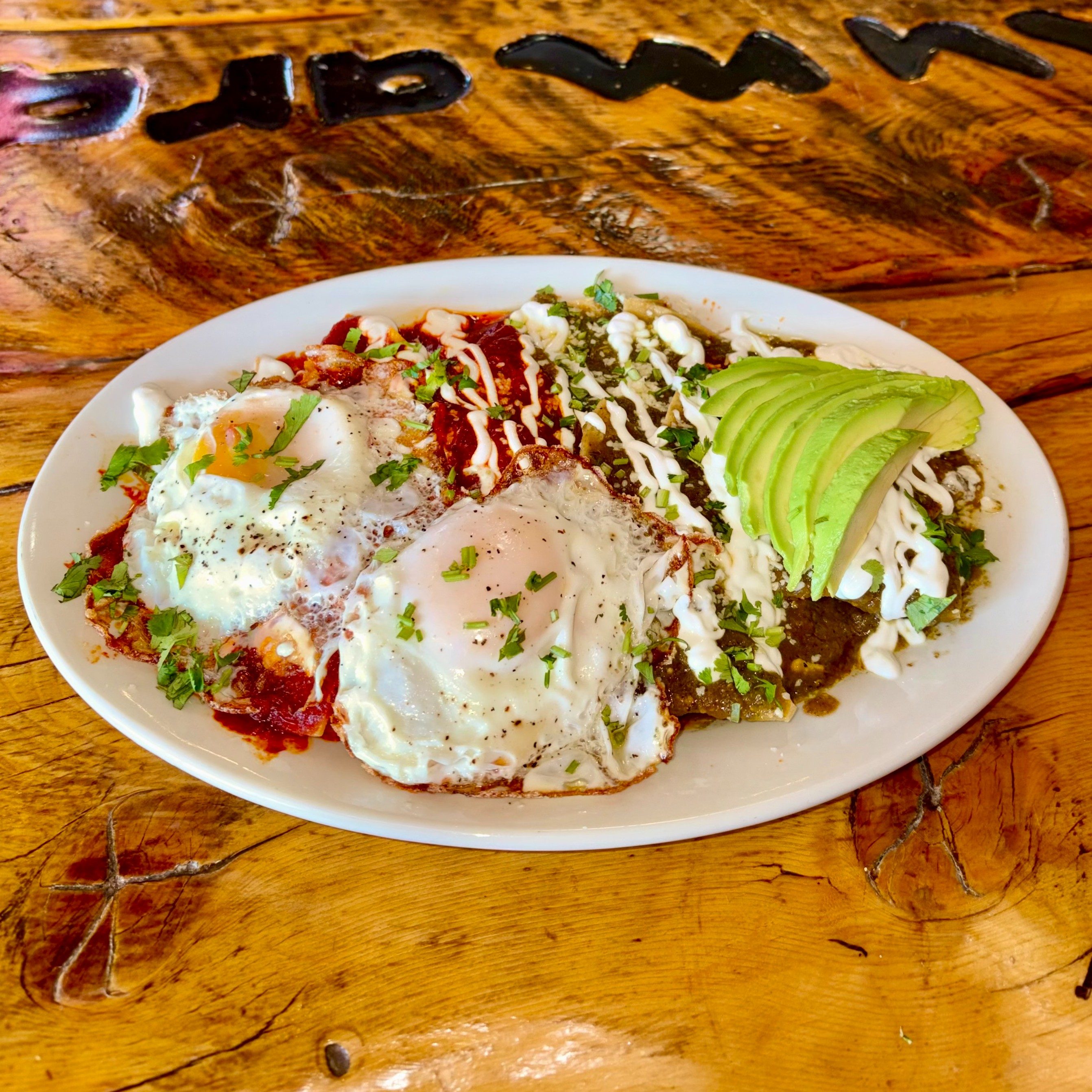 Chilaquiles.