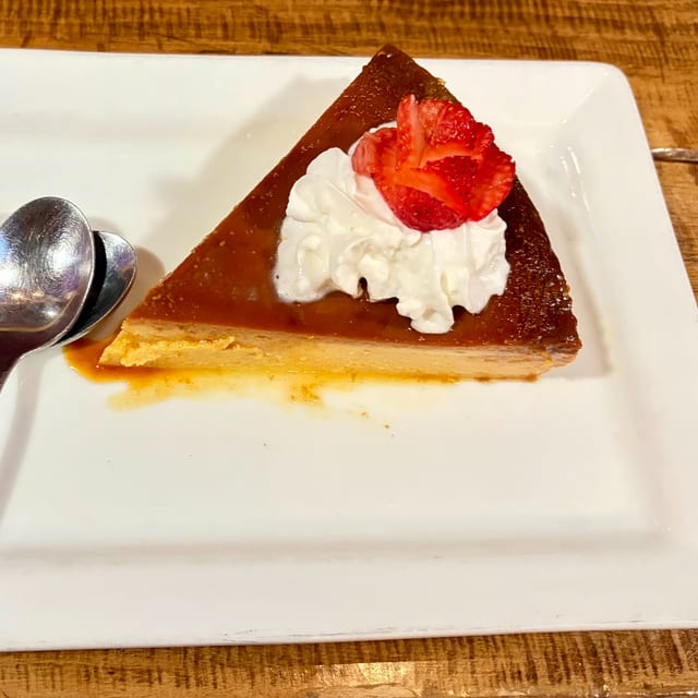Pumpkin Flan.