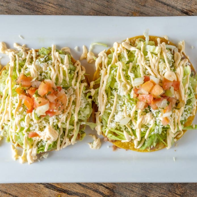 Guacamole Tostadas.