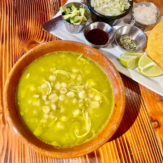 Pozole Verde.