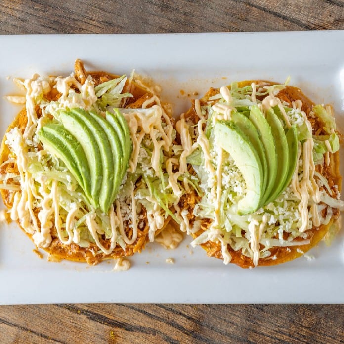Tostadas de Tinga.